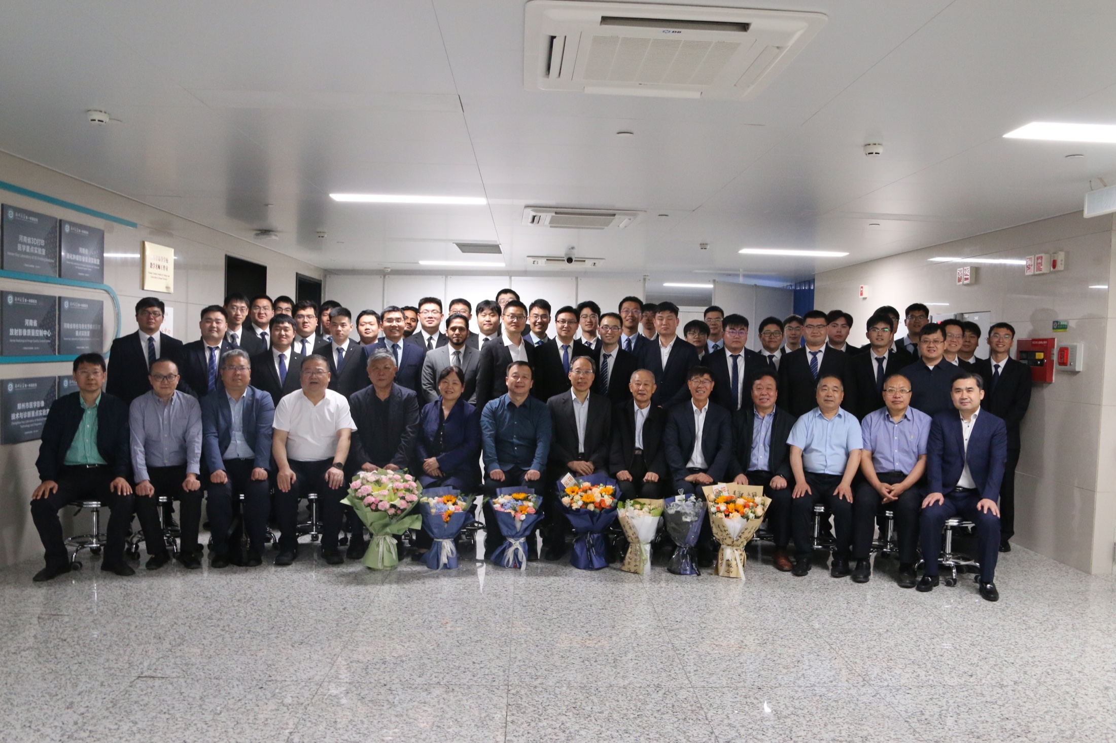 Dr. Sakurul Islam with an international academic team